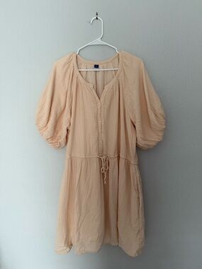 Old Navy Butter Cream Cotton Dress Airy